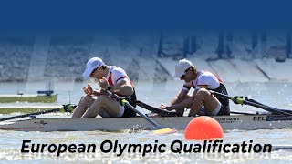 2024 World Rowing European Olympic Qualification Regatta  Lightweight Mens Double Sculls [upl. by Airak716]