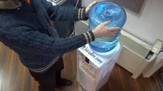 How to replace the Water Bottle of Water Dispenser [upl. by Ramedlab]