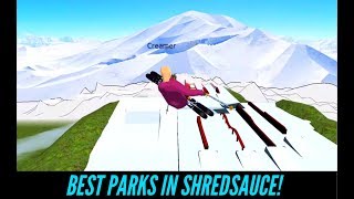 The BEST PARKS In SHREDSAUCE   Featuring Shredsauce Community Park [upl. by Suivatna467]