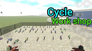 cycle work shop in indian bike driving 3d [upl. by Jazmin222]