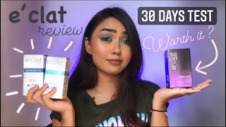 HONEST ECLAT PRODUCTS REVIEW  ECLAT FADEOUT  NIACINAMIDE 10 SERUM amp HYALURONIC ACID SERUM REVIEW [upl. by Aurelio90]