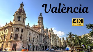 VALENCIA  Spain  4K UHD Quick City Tour  Drone Footage amp City Highlights 4MinutesAway [upl. by Ayiak]