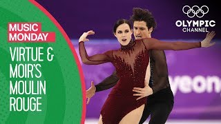 Tessa Virtue and Scott Moirs Moulin Rouge at PyeongChang 2018  Music Mondays [upl. by Brod112]