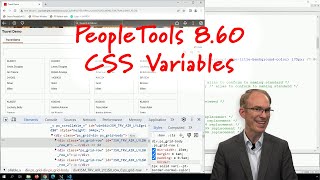 PeopleTools 860 CSS Variables [upl. by Debbra598]