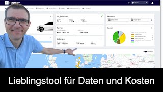 ToolTipp Fahrzeugdaten auslesen Fahrtenbuch Fahrten und Kosten erfassen Tronity [upl. by Tuck]