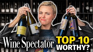 Reacting amp Tasting WINE SPECTATOR Top 10 Wines of 2023 [upl. by Anneirda]