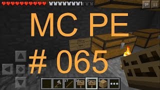 Lets Play Minecraft Pocket Edition 076 Alpha 065 Deutsch HD  KistenLager der Anfang [upl. by Eissirc]