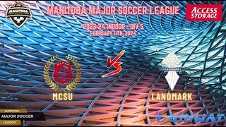 February 11th WSF Div 5 MCSU vs Landmark [upl. by Eirojam]