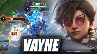 Wild Rift Vayne Dragon Lane Gameplay in Season 14 Build amp Runes [upl. by Megan]