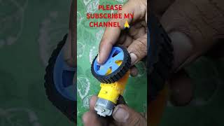 Gear motor se LED kaise chalayengear motorLED LIGHT shots experimentflashlight🔥 [upl. by Oriole]