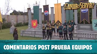 Polémicos comentarios post prueba equipos  Ganar o Servir  Canal 13 [upl. by Haletta]