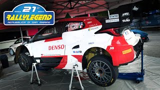 Rally Legend 2023  San Marino  Service Park walk  Part 1 [upl. by Attenhoj]