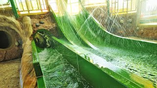 Watertuin  Indoor Kids Slides at Plopsaqua HannutLanden [upl. by Perretta62]