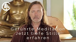 So ergründest Du die Stille in Dir  Geführte Meditation [upl. by Jaunita]