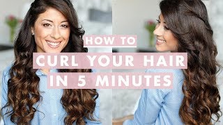 How to Curl Your Hair in 5 Minutes [upl. by Jena]