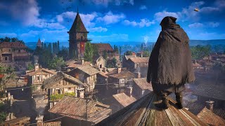 Assassins Creed Valhalla Paris Free Roam Parkour 4K 60FPS [upl. by Lorain]