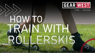 How to Train with Rollerskis with Speedy from Gear West [upl. by Rori]