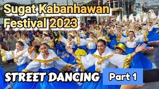 Part 1  Sugat Kabanhawan Festival 2023  STREET DANCING  Minglanilla CEBU [upl. by Mozart]