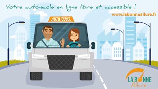 La Bonne Allure  autoécole en ligne libre et accessible [upl. by Lough598]