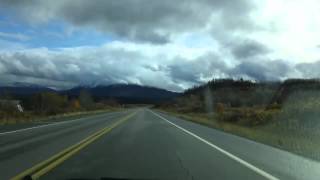 Yukon Trip  Driving to Kluane [upl. by Rtoip]