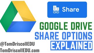 Google Drive Share Options Explained [upl. by Nazler]