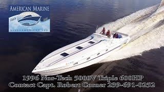 1996 50 NorTech 5000V 1800HP HD By American Marine [upl. by Addiego]