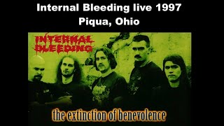 Internal Bleeding live 1997 Piqua Ohio [upl. by Eanram]