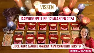 VISSEN STERRENBEELD JAARVOORSPELLING 2024 TAROT LENORMAND ASTRO  MIREILLE VAN RIJN [upl. by Eeldivad]