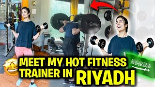 MEET MY HOT FITNESS TRAINER IN RIYADH  GRANADA VILLAGE COMPOUND  KSA [upl. by Nedra]