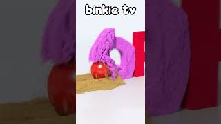 Nursery Rhymes ABC Song Funny Bowling Ball Kinetic Sand Colors For Kids 3D [upl. by Iknarf]