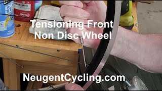 Tensioning Front Non Disc Wheels [upl. by Asher]