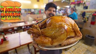 TORTAS de PAVO sencillas pero demasiado RICAS en el CENTRO  La garnacha que apapacha [upl. by Ertnom]