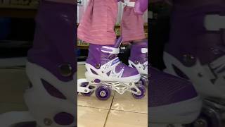 trying out new roller skates  nyobain sepatu roda baru newrollerskates funny skates cute [upl. by Hnahym]