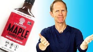 Lakanto Maple Syrup Review  Is it Keto Is it Good [upl. by Wamsley929]