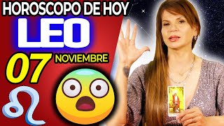 TREMENDO NOTICION MUY FUERTEEE ❗️😨 Leo ♌ MONHI VIDENTE 🔮 Horoscopo De Hoy 7 De Noviembre 2024 ❤️ [upl. by Erl]