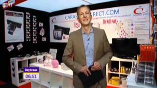 CD Slot Mount British Invention Show on ITV Daybreak [upl. by Oemor]