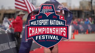 2024 USA Triathlon Multisport National Championships Festival [upl. by Zins866]