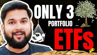 PORTFOLIO with Only 3 ETFs  Invest in ETF  ETF Trading Strategy  Wealth Generation with ETFs [upl. by Per]