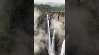 830ft Thirdhighest waterfall in India ❤️✨  Jog Falls [upl. by Erotavlas]