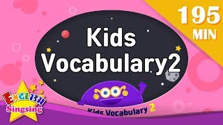 Kids vocabulary 2 compilation All collection ABC first Dictionary｜English for kids [upl. by Eiralc400]