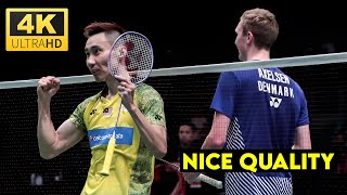 4K60FPS LEE CHONG WEI AMAZING FOOTWORK  Lee Chong Wei vs Viktor Axelsen  Malaysia Open [upl. by Inar]