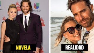 10 PAREJAS DE NOVELAS QUE SE ENAMORARON EN LA VIDA REAL 😱 [upl. by Elma978]