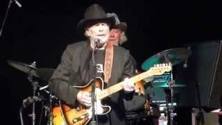 Merle Haggard  Okie From Muskogee Houston 040114 HD [upl. by Ingrim]