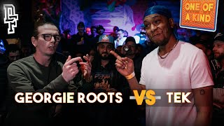 GEORGIE ROOTS VS TEK  Dont Flop Rap Battle [upl. by Edras131]