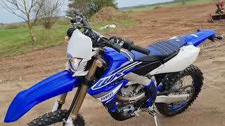 YAMAHA WR450F saltas uzvedimas [upl. by Godewyn226]