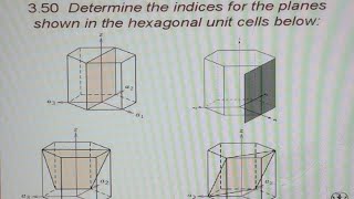 Crystallographic planesHCP find MillerBravais indices for the HCP planes [upl. by Arnaud488]