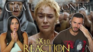 Game of Thrones 5x10 REACTION and REVIEW  FIRST TIME Watching  Mothers Mercy [upl. by Shields980]