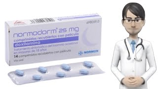 NORMODORM doxilamina normodorm 25 mg normodorm para que sirve [upl. by Preiser678]