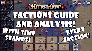 All Factions Overview and Analysis  Heros Hour [upl. by Odlaniger266]