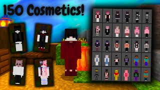 ✅150 SKINS with Custom Capes skin pack 121 Windows 11 Tutorial [upl. by Anoval]